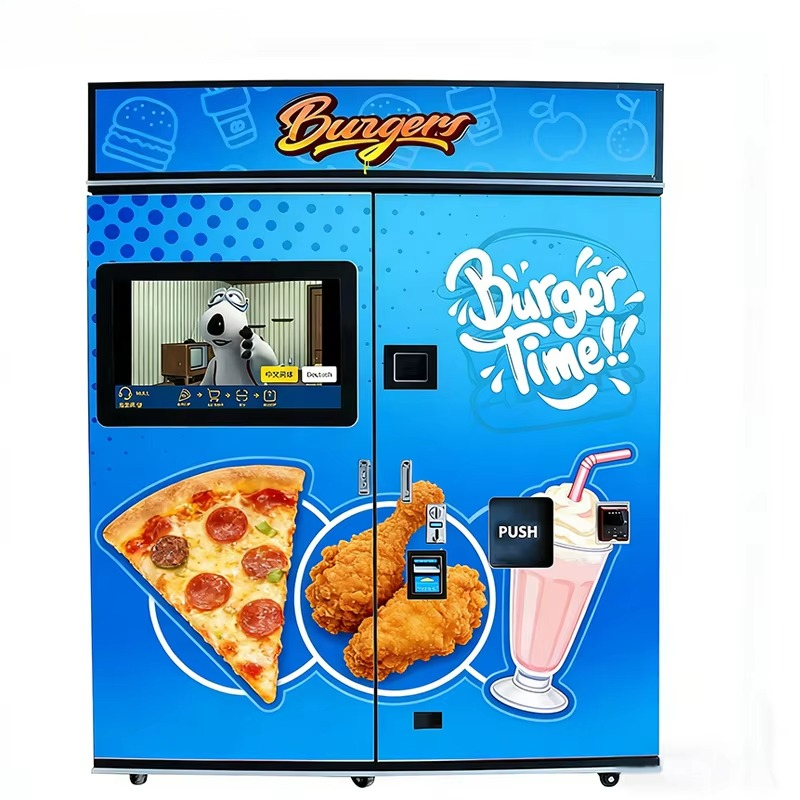Commercial Vending Machine - 24H Fully Automatic Touch Screen Pizza