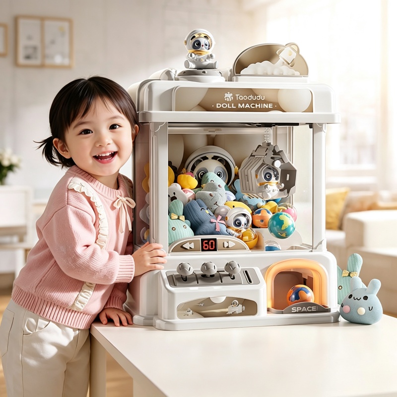 Arcade Game Coin - Children Mini Claw Machine Automatic Coin