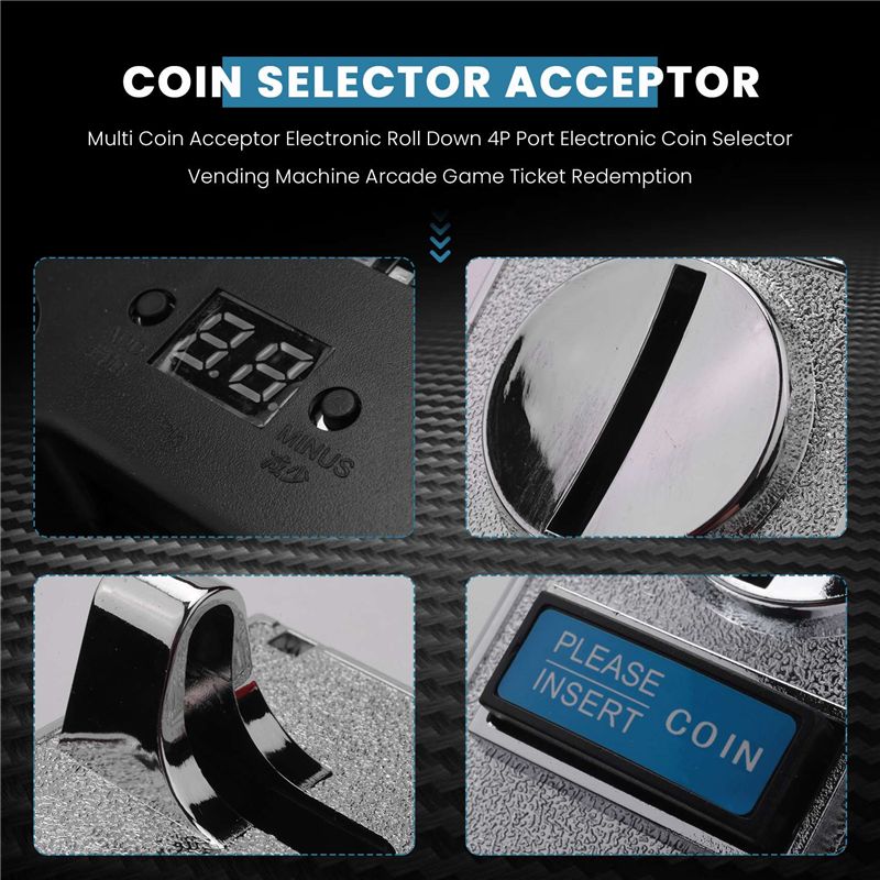 Multi Coin Acceptor Electronic - Ticket Redemption Machine 评论和价格