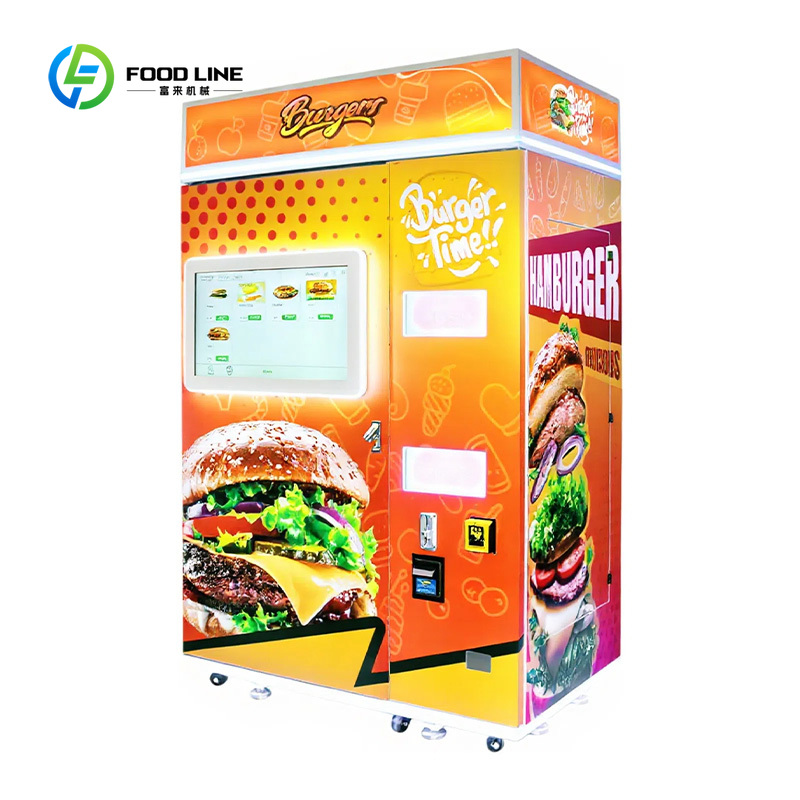 Automatic smart burger vending - Vending Machine Qr Code 评论和价格