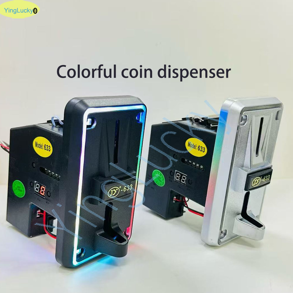 Colorful LED Multi Coin Accept - Arcade Games Vending 评论和价格