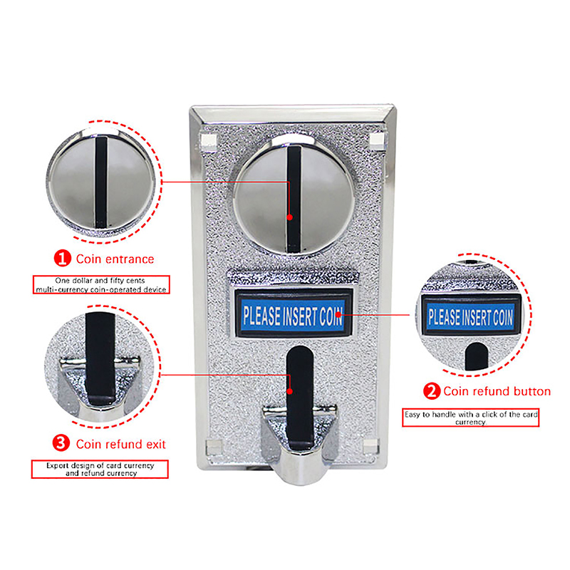 616 Electronic Multi Coin Acce - Arcade Games Vending 评论和价格