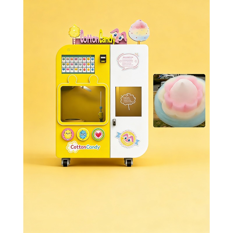 Fully Automatic Cotton Candy V - Commercial Vending Machine 评论和价格