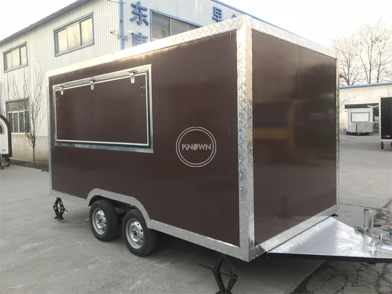 Outdoor Hot Dog Fast Food Truc - Hot Dog Vending Cart 评论和价格