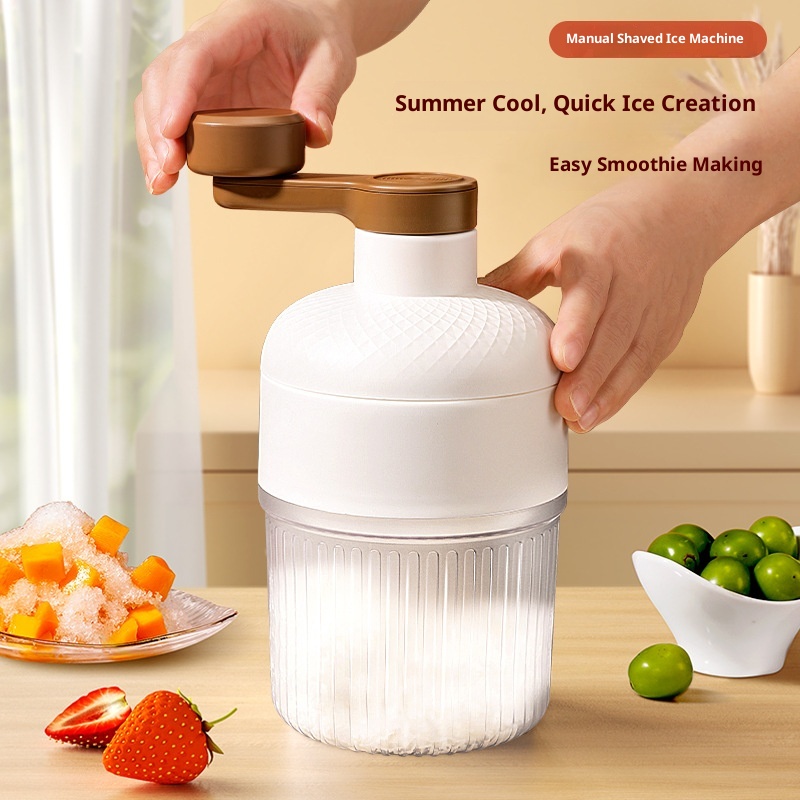 Portable Manual Shaved Ice Mak - Slushie Machine Vending 评论和价格