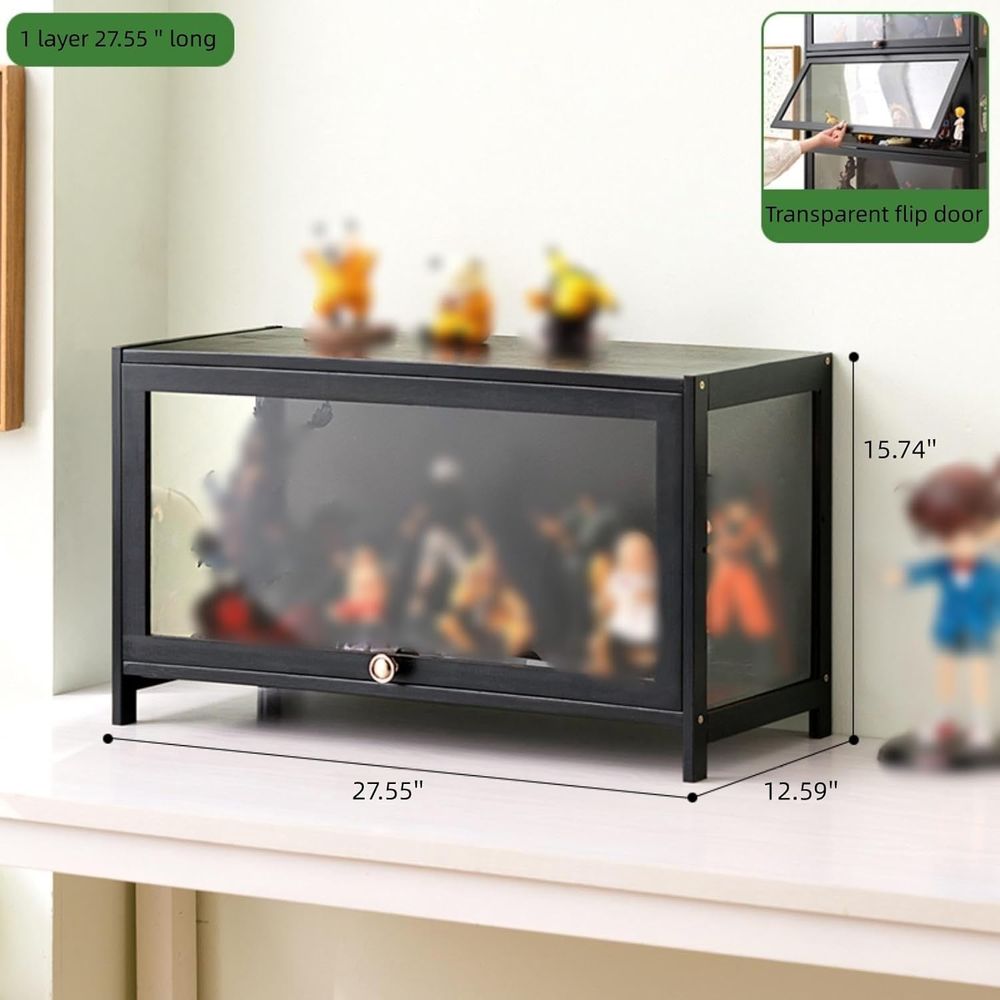 Acrylic Glass Curio Cabinet -  - Glass Cabinet Display 评论和价格