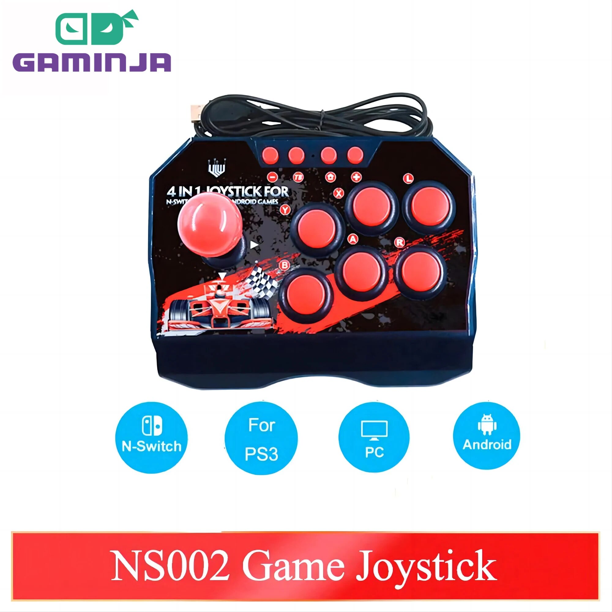 GAMINJA NS002 4 In 1 Retro Arc - Arcade Vibes 评论和价格