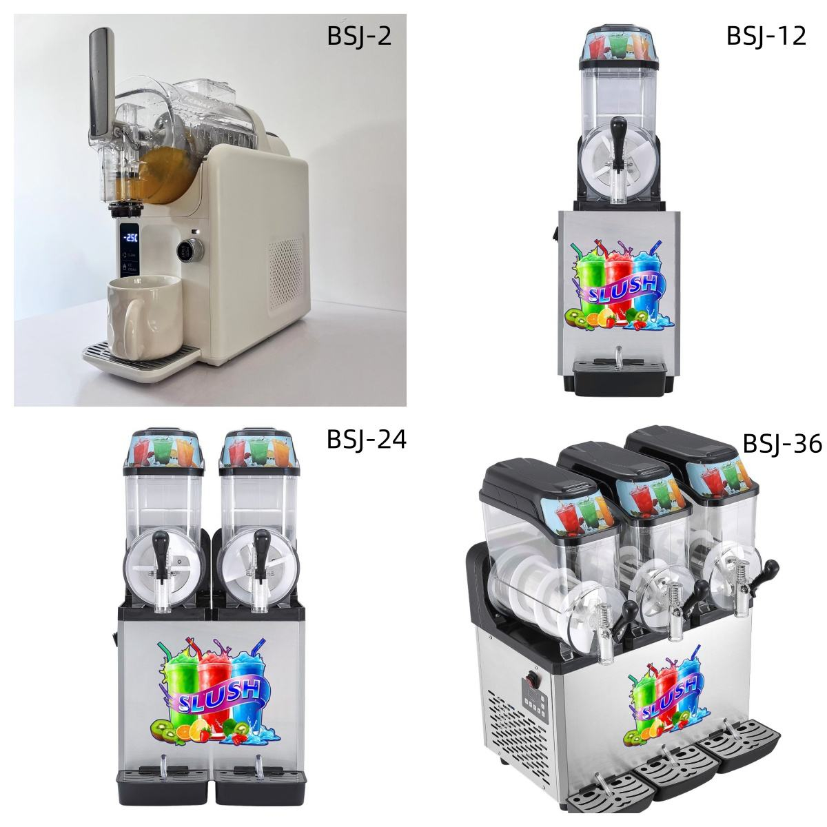 High Output 2 Tanks 25L Portab - Slushie Machine Vending 评论和价格