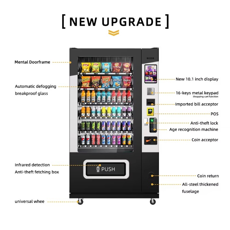 Retail Snack Drink Vending Mac - Vending Machine Qr Code 评论和价格