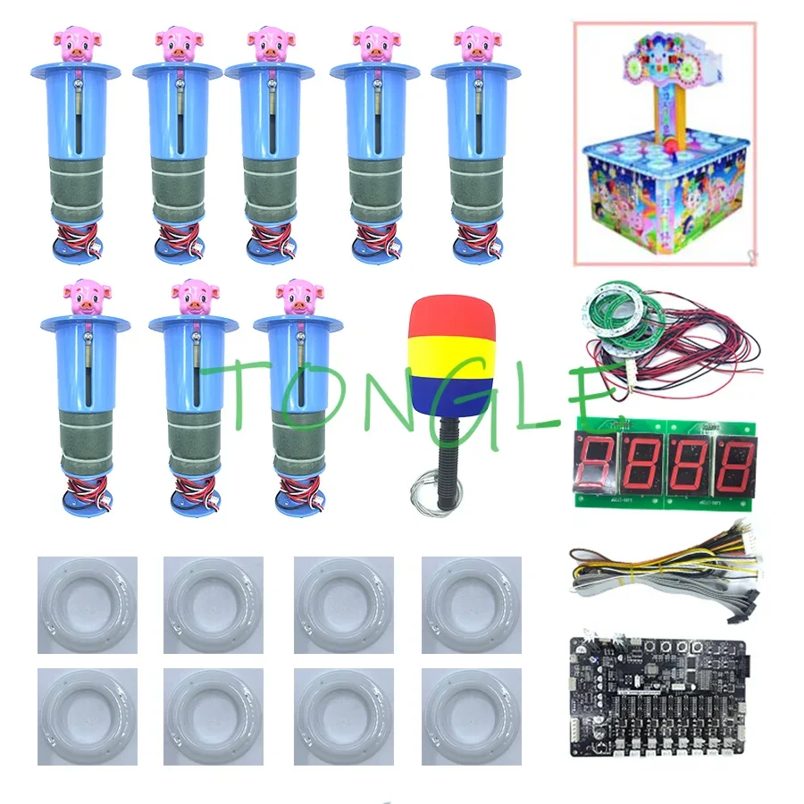 Motherboard with Wires and 8 H - Whack A Mole Arcade 评论和价格