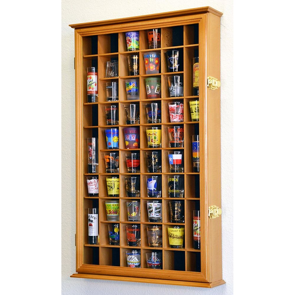 54 Shot Glass Shotglass Shoote - Glass Cabinet Display 评论和价格