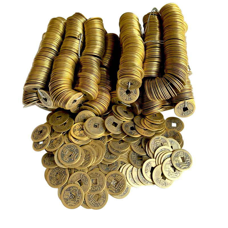 100Pcs Chinese Copper Coins Cr - Arcade Game Coin 评论和价格