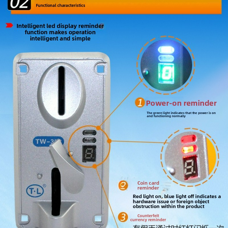 Original TW333 Coin Comparator - Token Coin Mechanism 评论和价格
