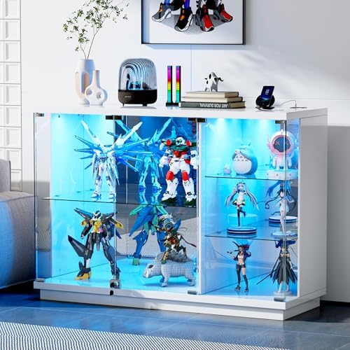 Glass Display Cabinet with Loc - Glass Cabinet Display 评论和价格